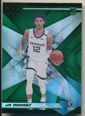 2019-20 Panini Chronicles XR Green Ja Morant #272 Rookie RC
